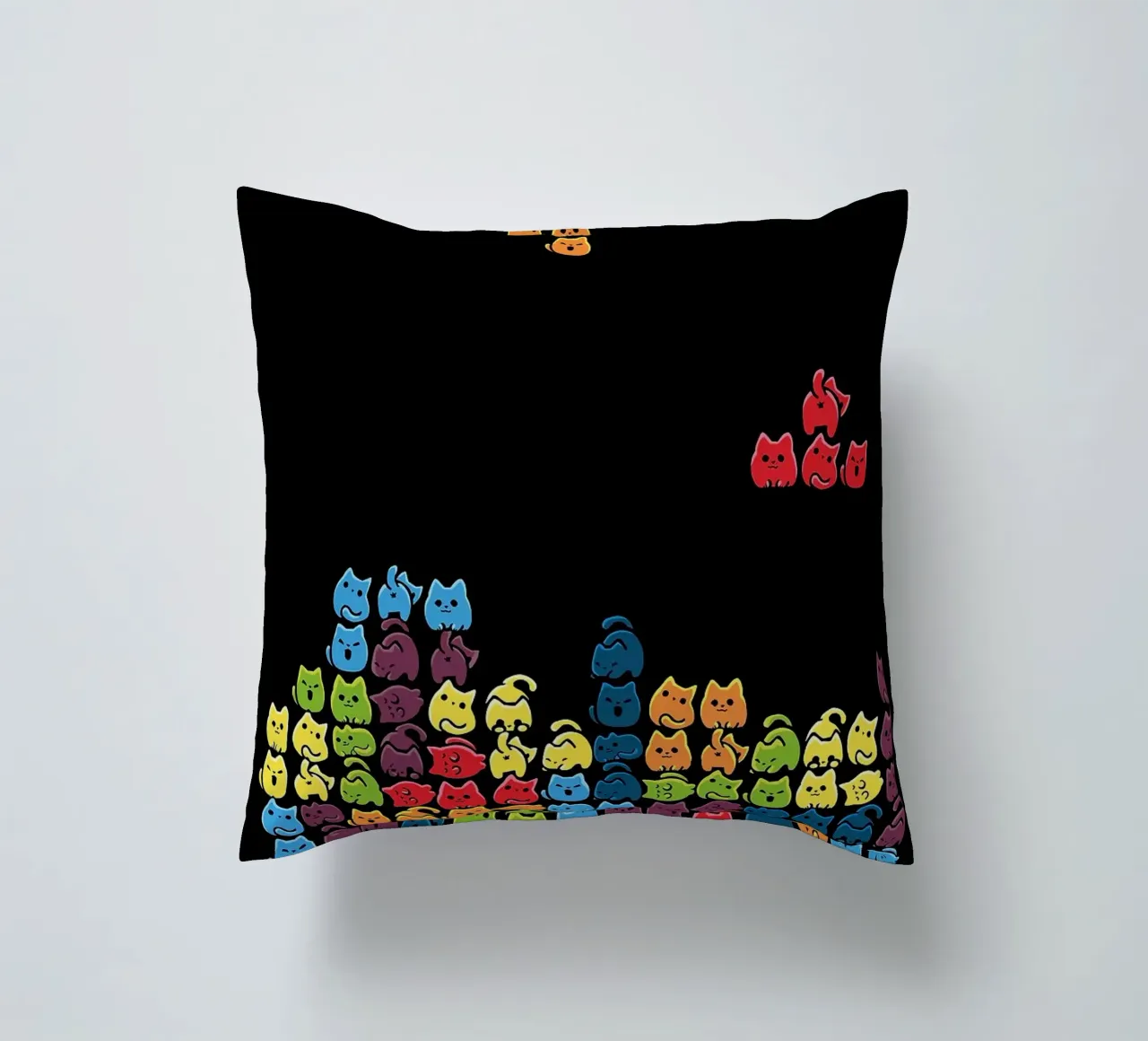 Gatti a tetris cuscino da BirdShop