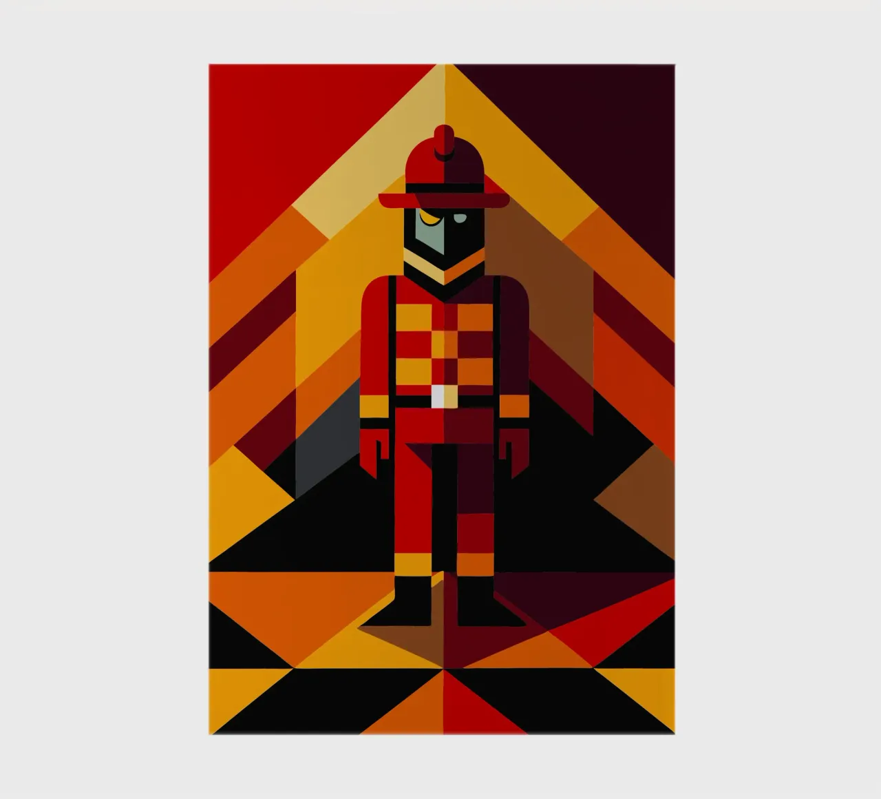 firefighter man vector notebook by zaidza