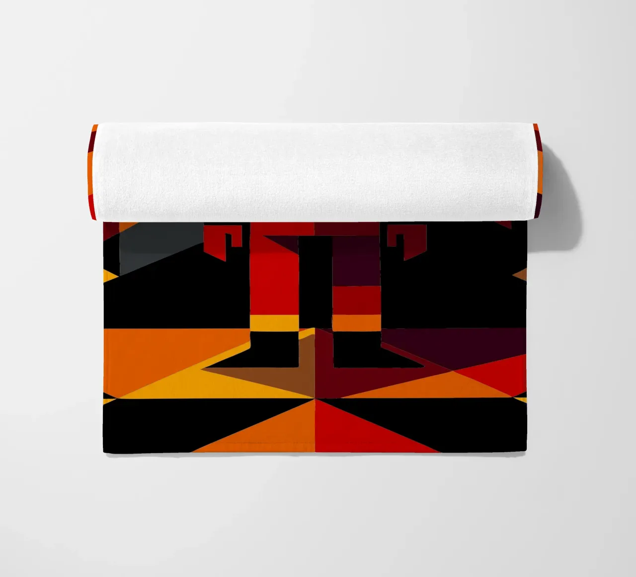 vettoriale uomo pompiere telo mare da zaidza