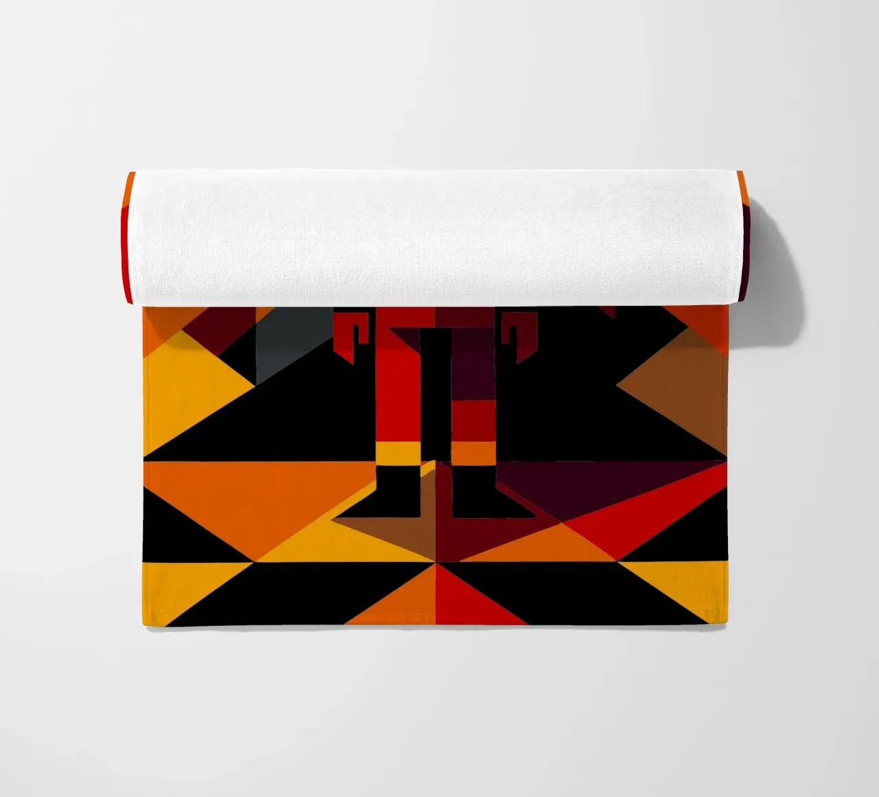 vettoriale uomo pompiere telo mare da zaidza