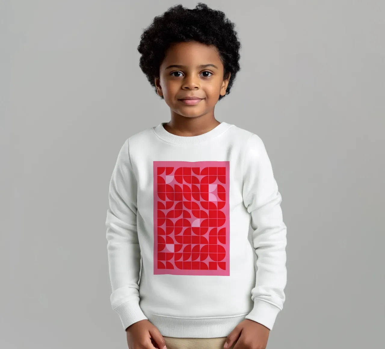 Geometric 1 sudadera para niño de Studio One