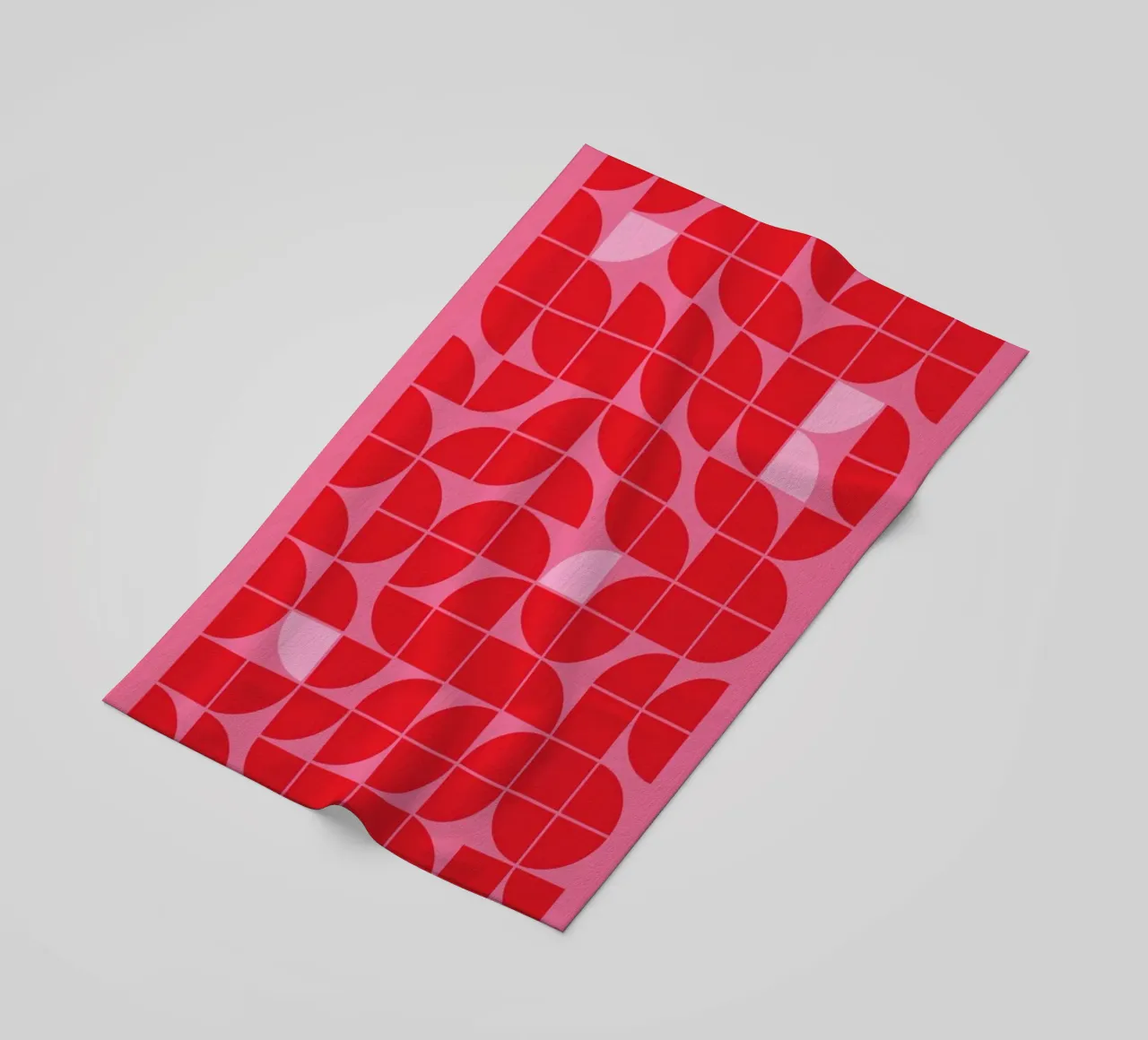 Geometric 1 beach towel by Studio One