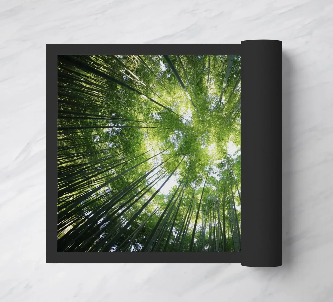 bamboebomen deurmat van Earthly Visions