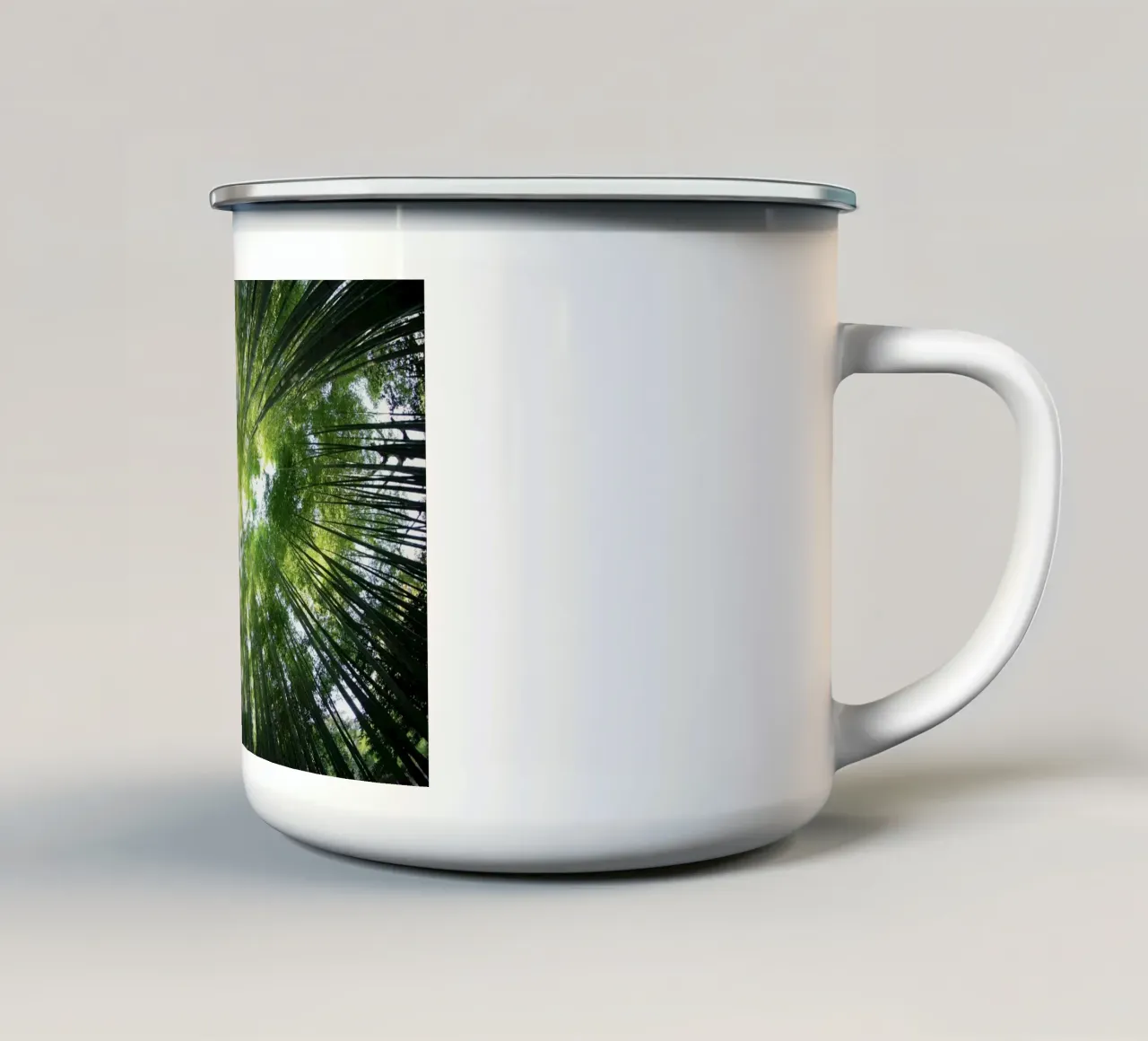 alberi di bambù tazza in smalto da Earthly Visions