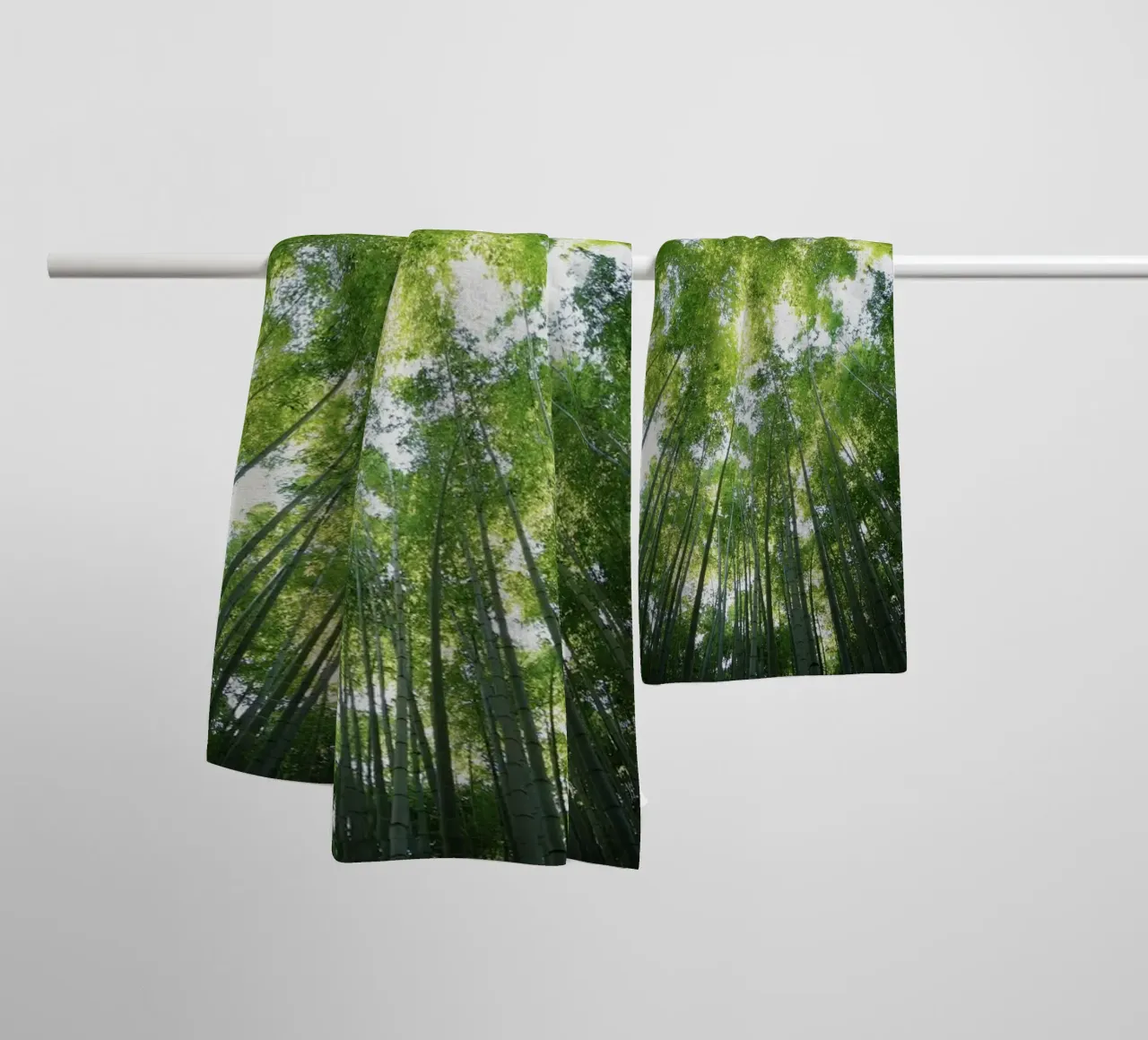 alberi di bambù asciugamano da bagno da Earthly Visions