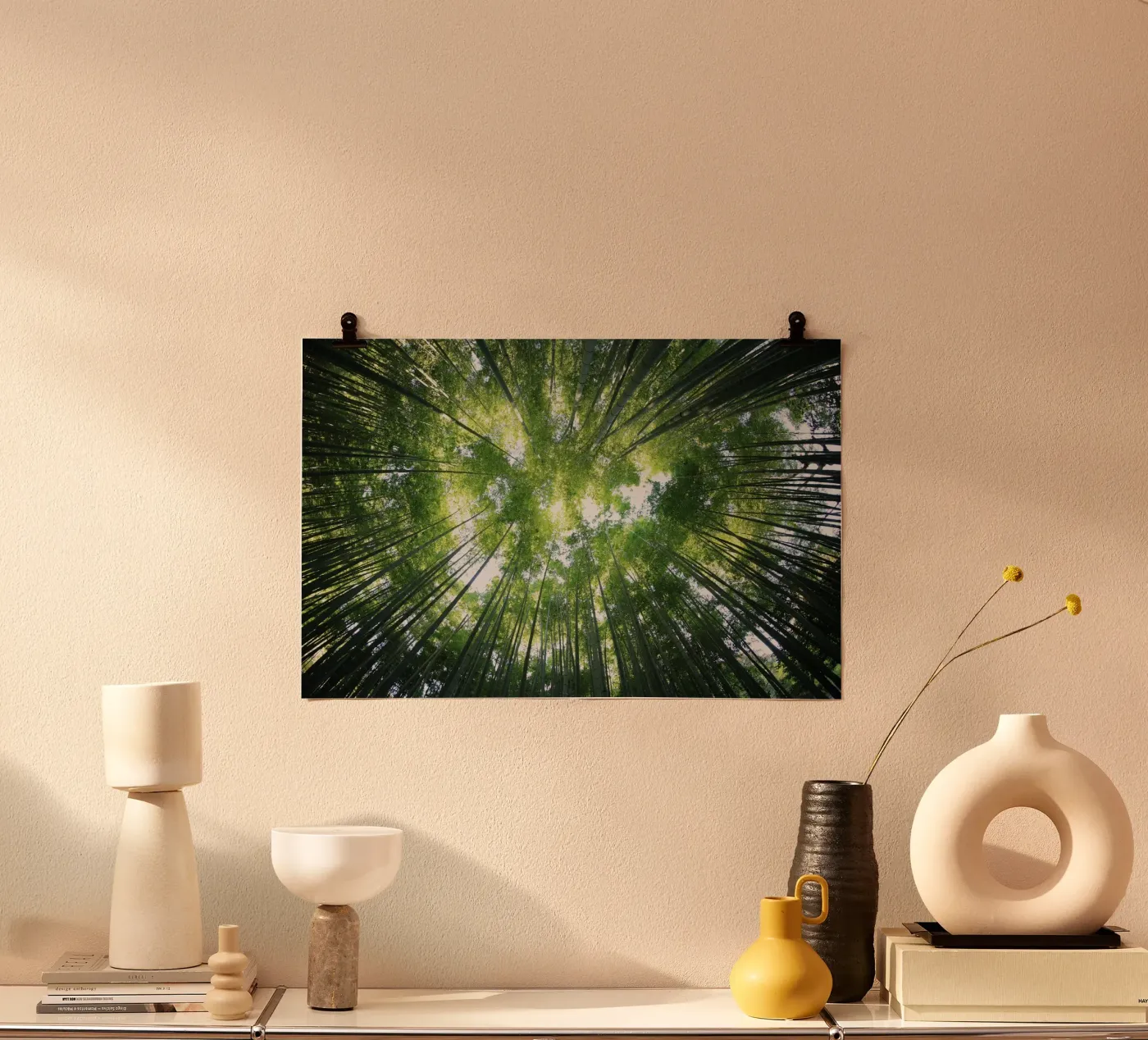 bamboebomen poster van Earthly Visions
