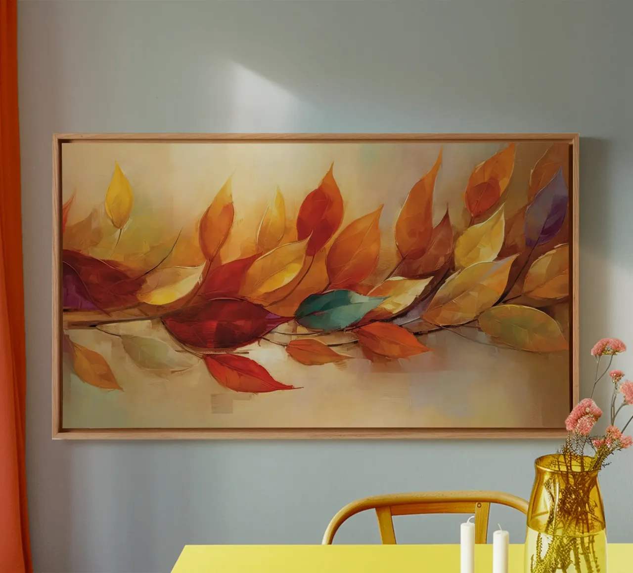 Wall-art by Imagine canvas with Floater frame by Imagine