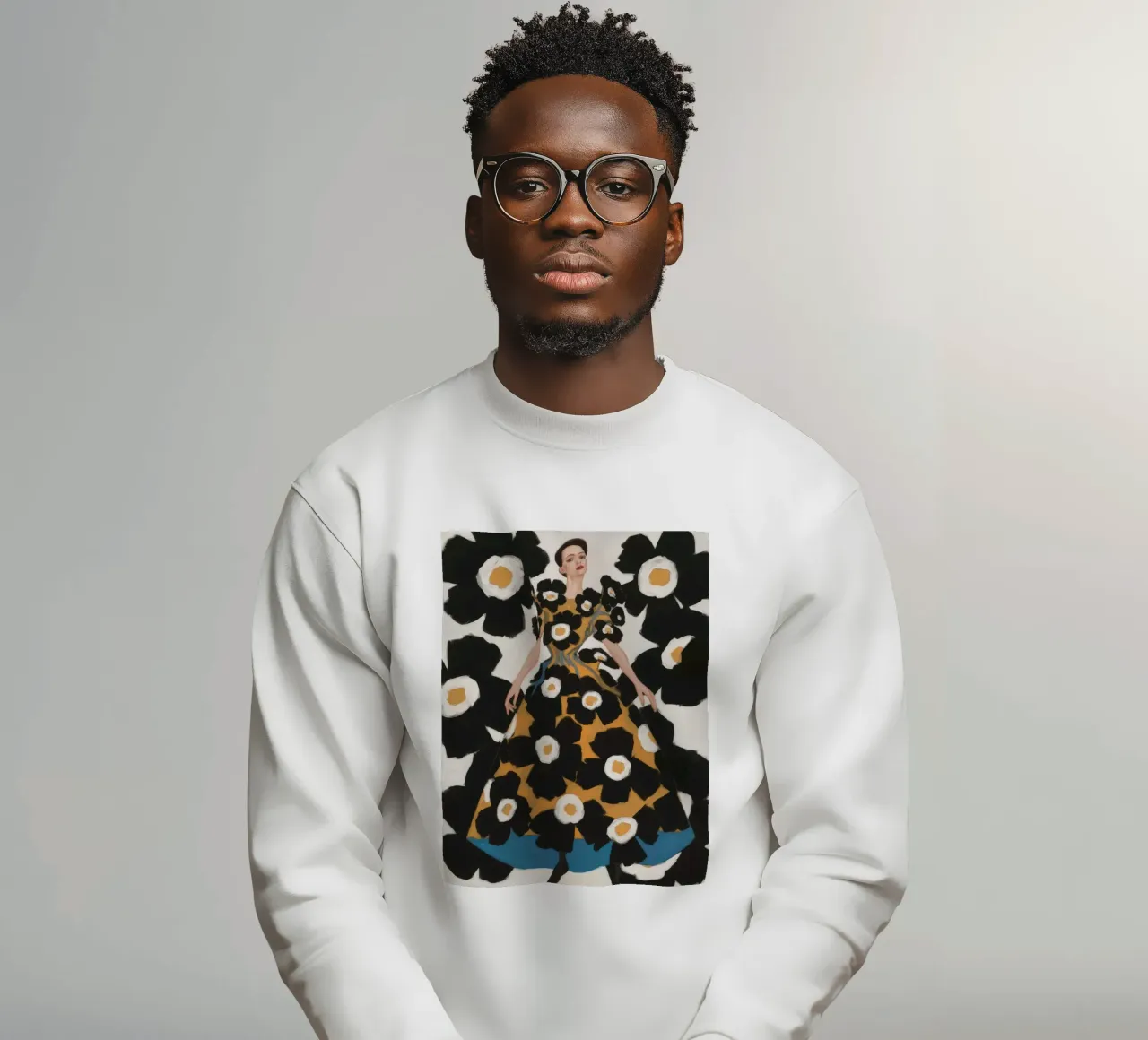 Daisy Gown Reverie sweatshirt by Fable Tempa