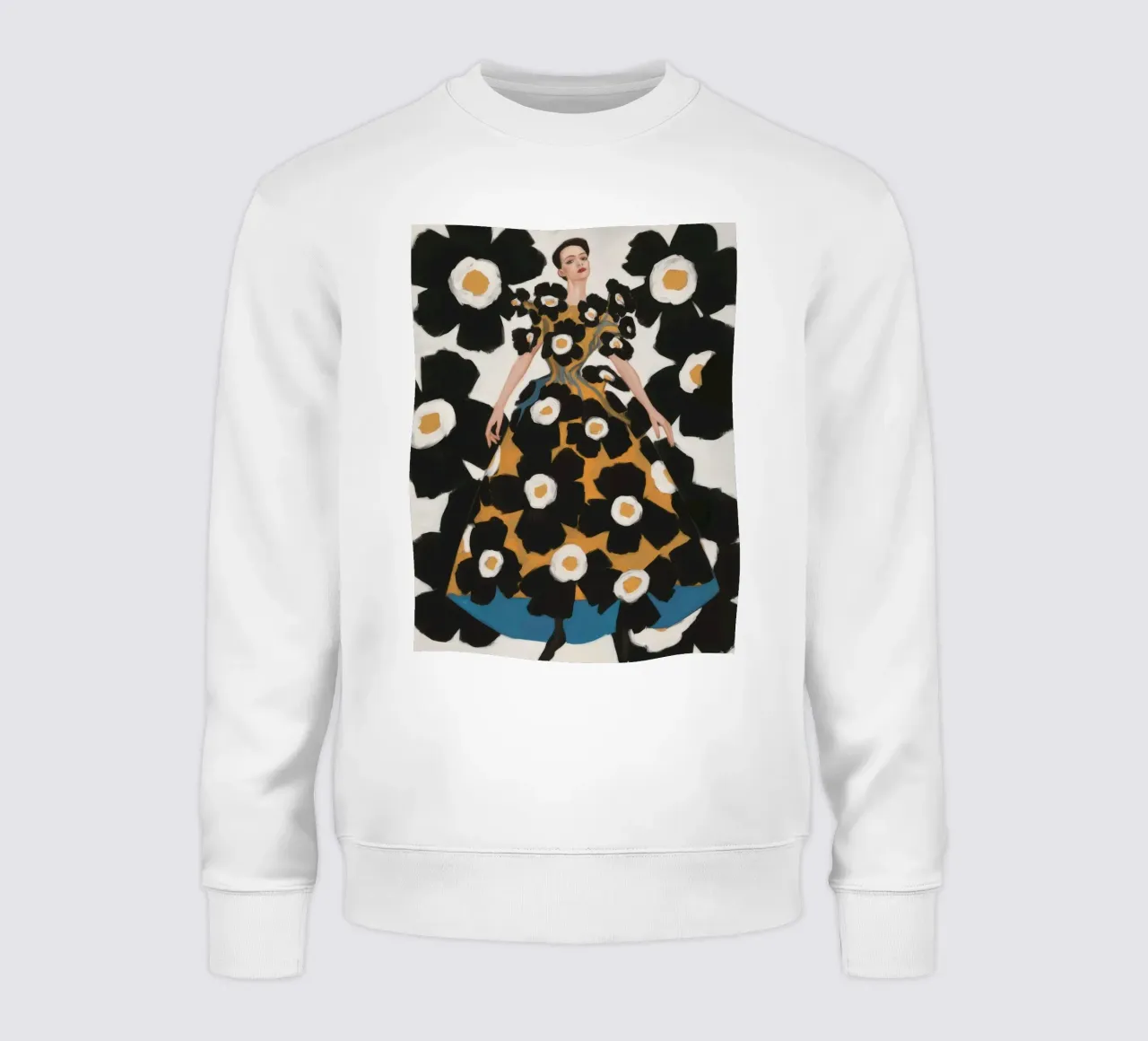 Daisy Gown Reverie sweatshirt by Fable Tempa