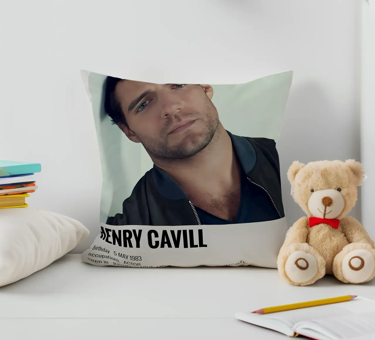 HENRY CAVILL decorative cushion by MVFminimalist