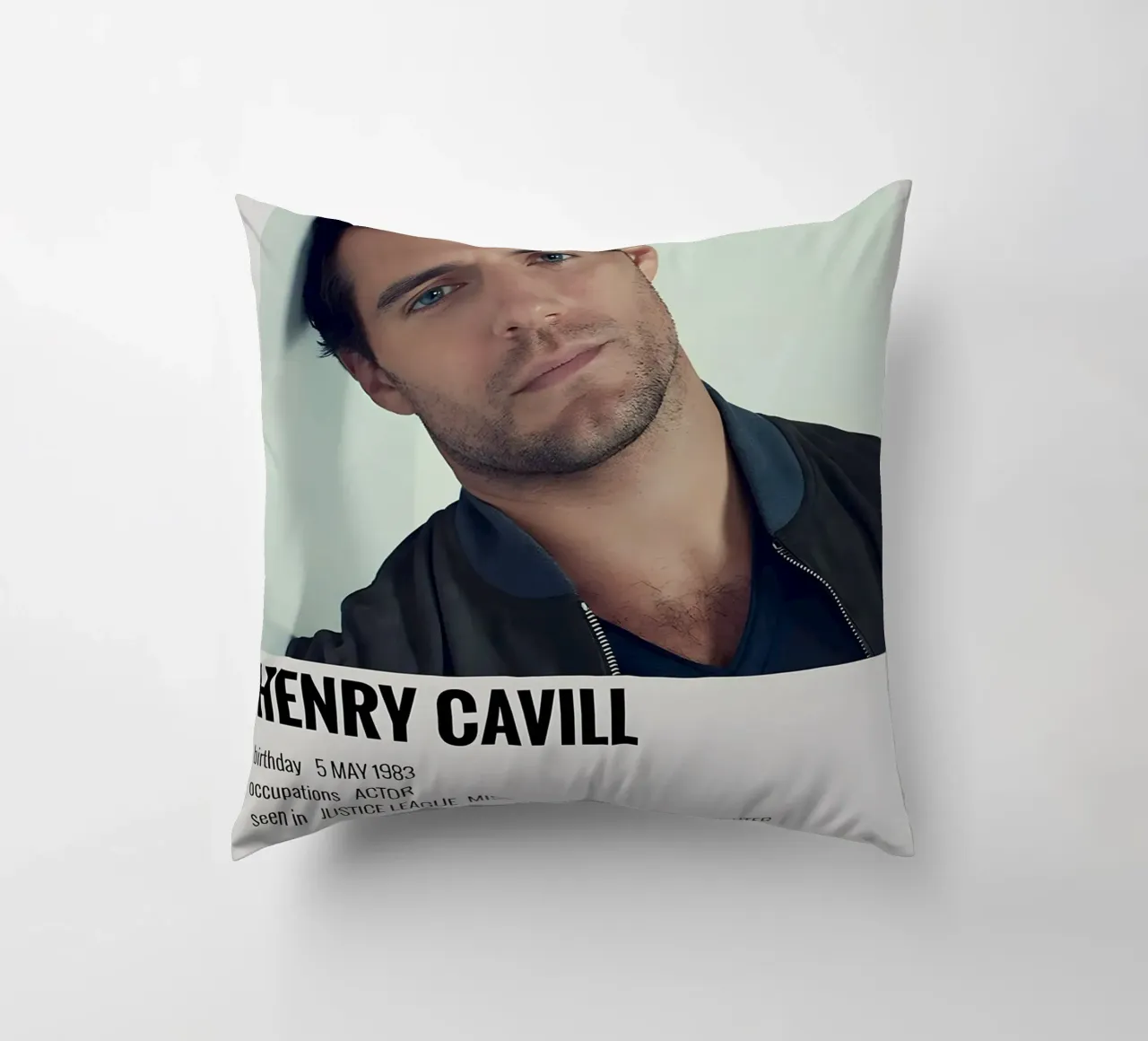 HENRY CAVILL decorative cushion by MVFminimalist