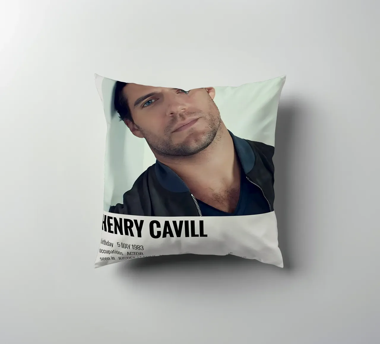 HENRY CAVILL decorative cushion by MVFminimalist