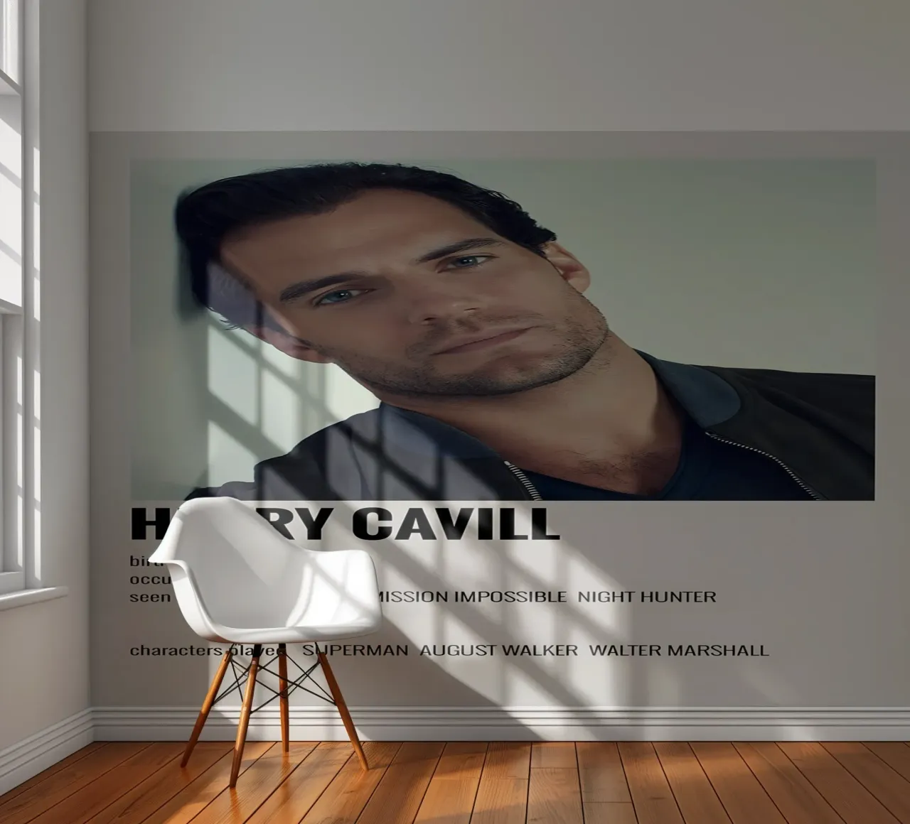 HENRY CAVILL photo wallpaper by MVFminimalist