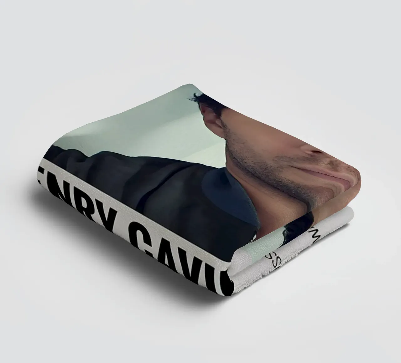 HENRY CAVILL towel by MVFminimalist