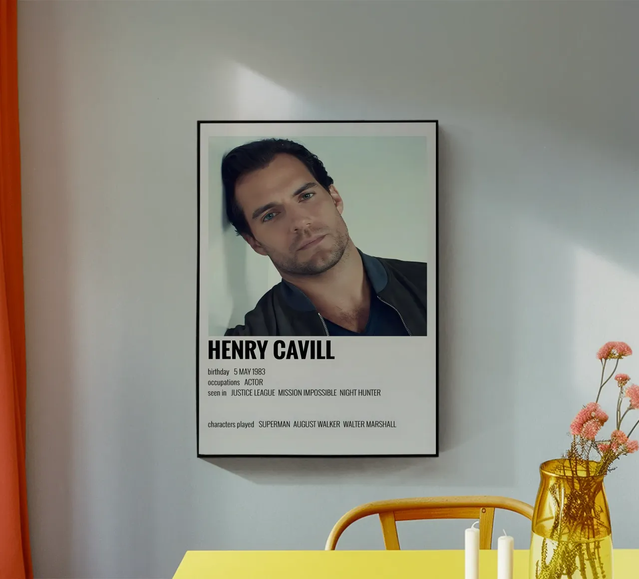 HENRY CAVILL plexiglass da MVFminimalist
