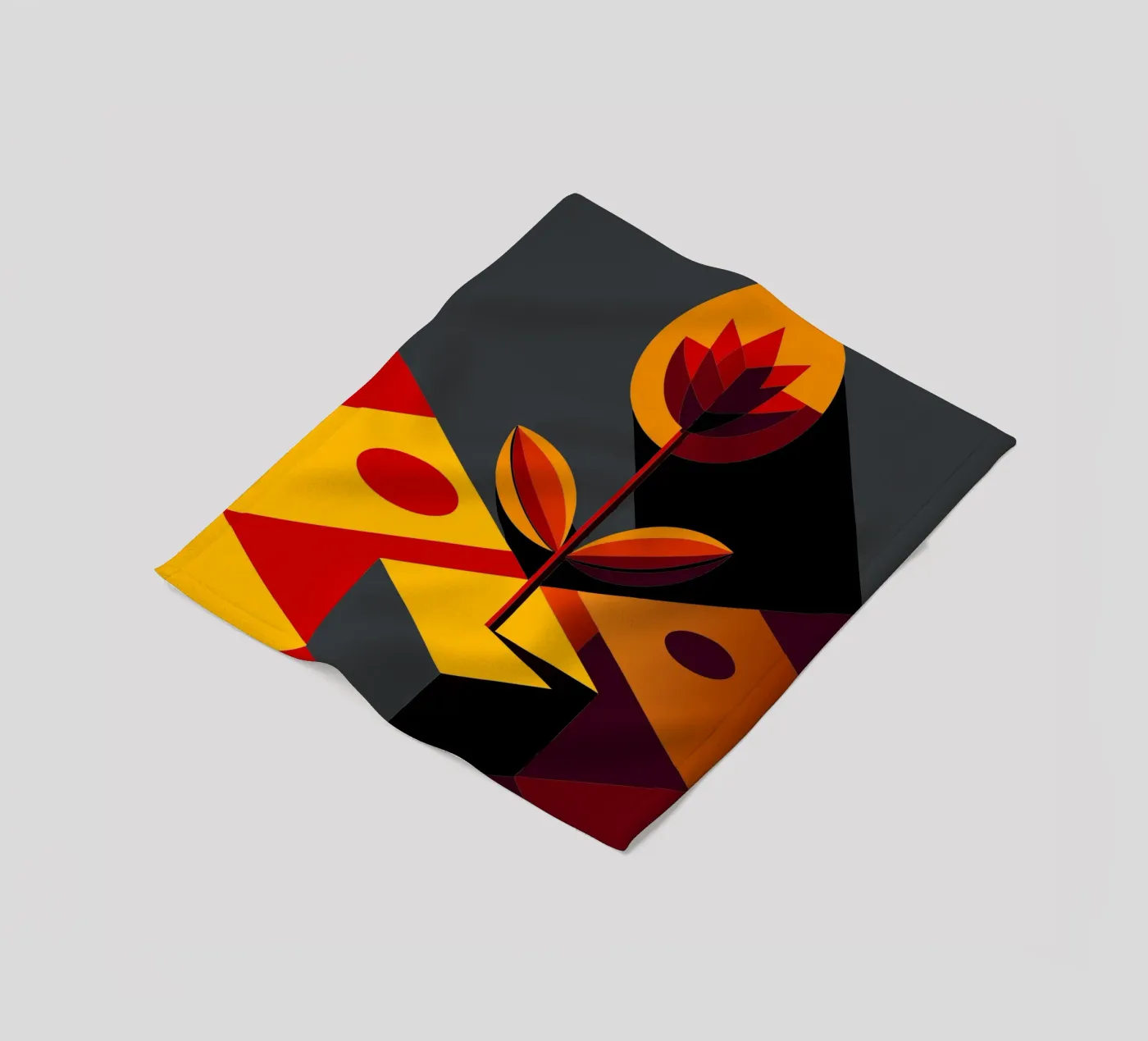 flower vector fleece blanket by zaidza