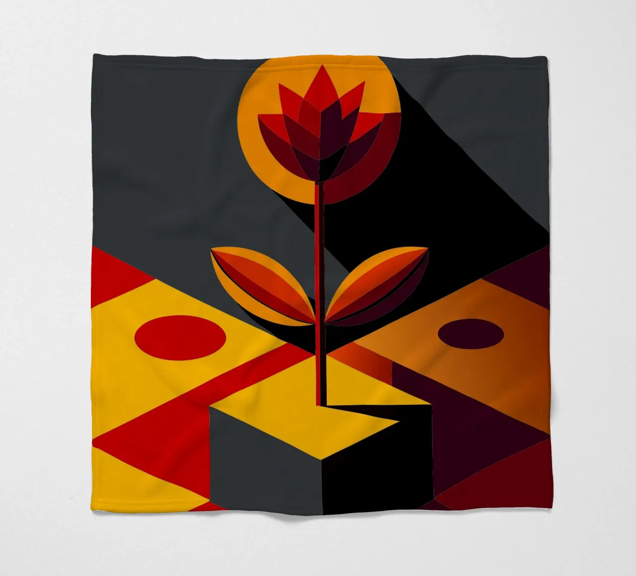 blume vektor Fleecedecke von zaidza