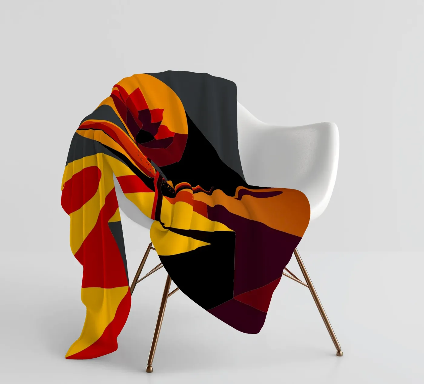 flower vector fleece blanket by zaidza