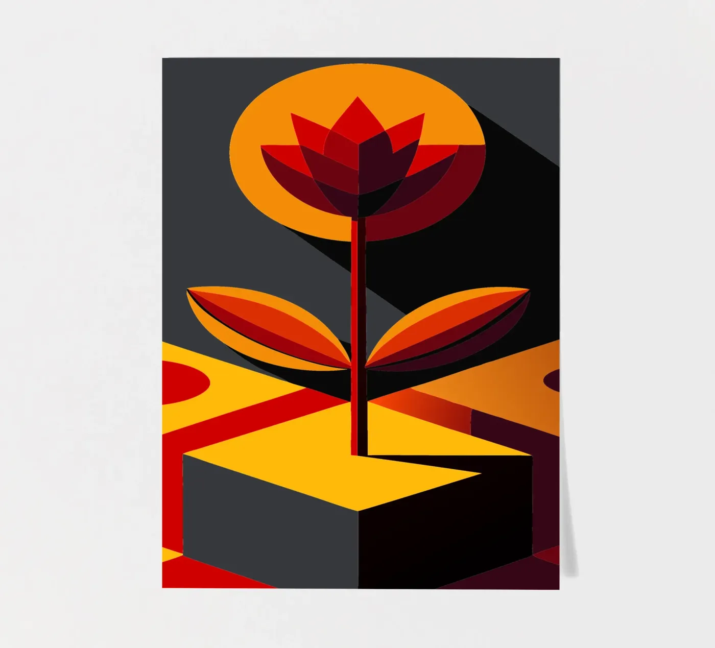 blume vektor Stickerbogen von zaidza