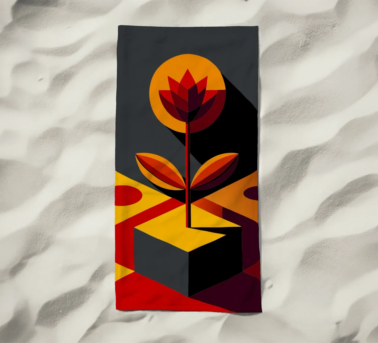 fiore vettoriale telo mare da zaidza