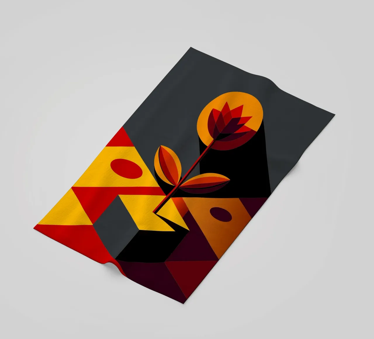 fiore vettoriale telo mare da zaidza