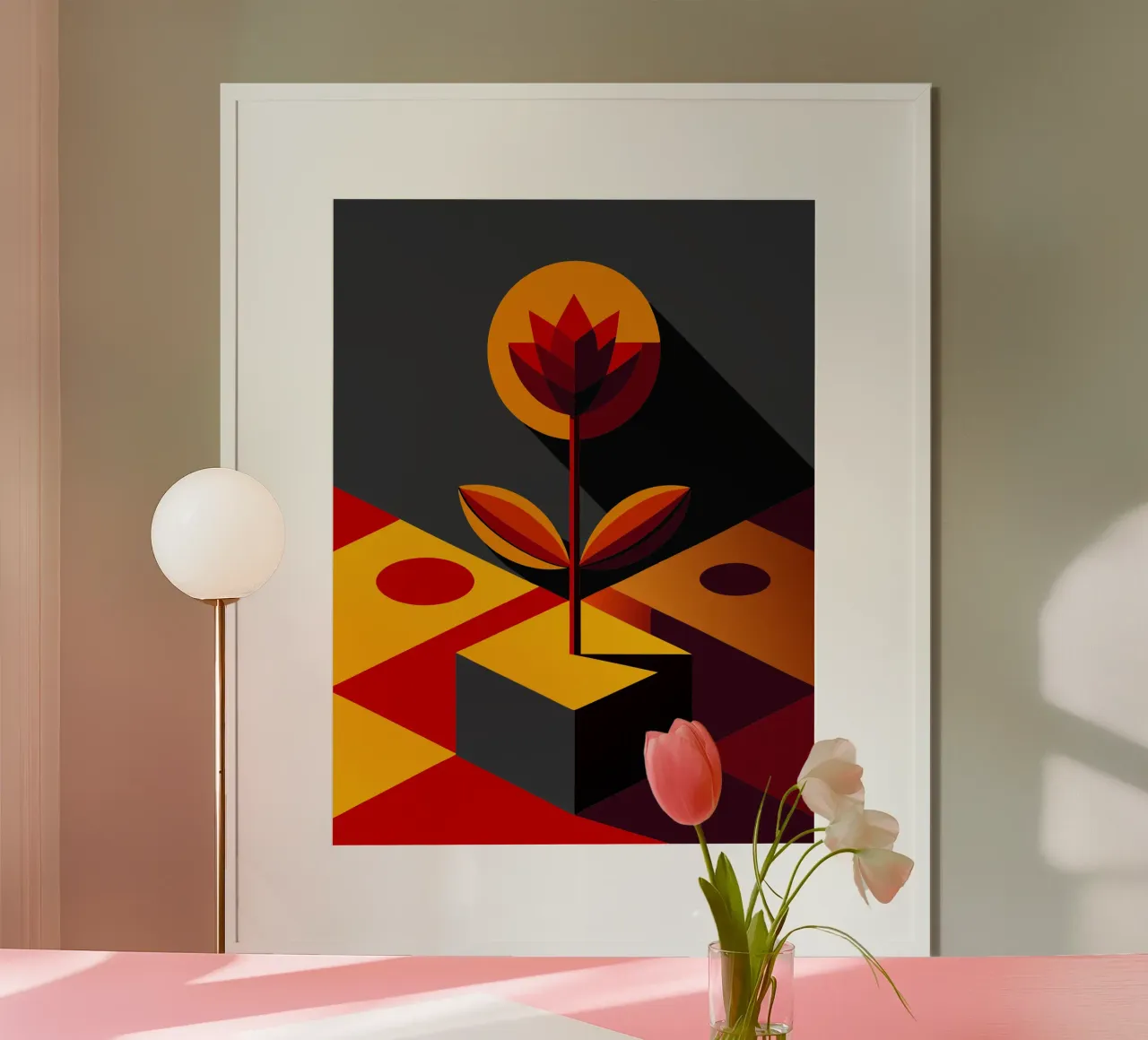 flower vector poster by zaidza