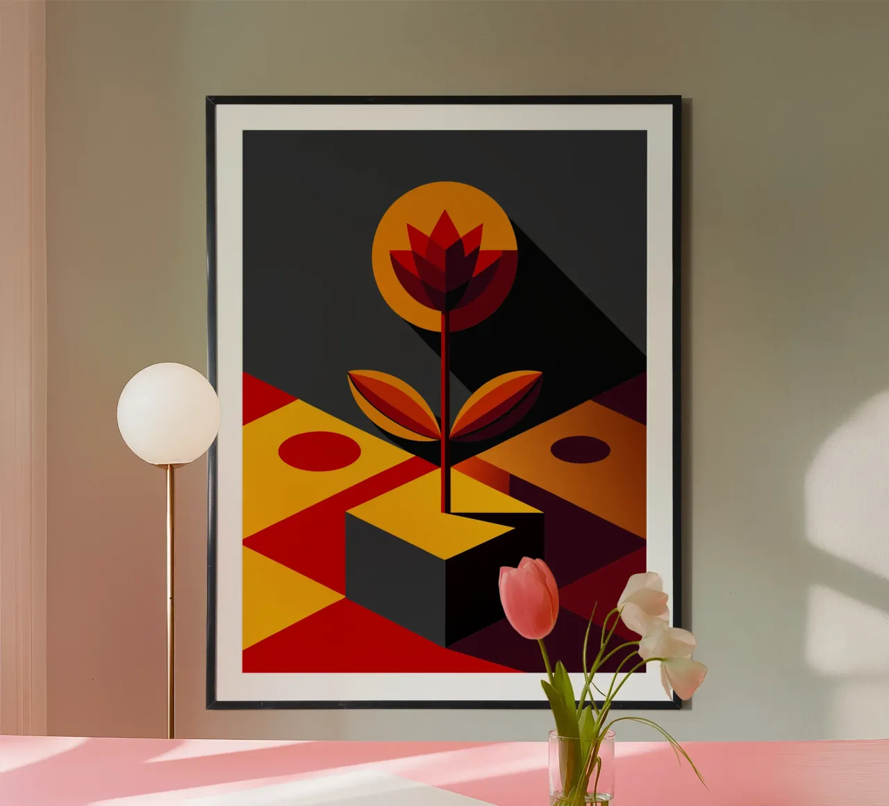 flower vector poster by zaidza