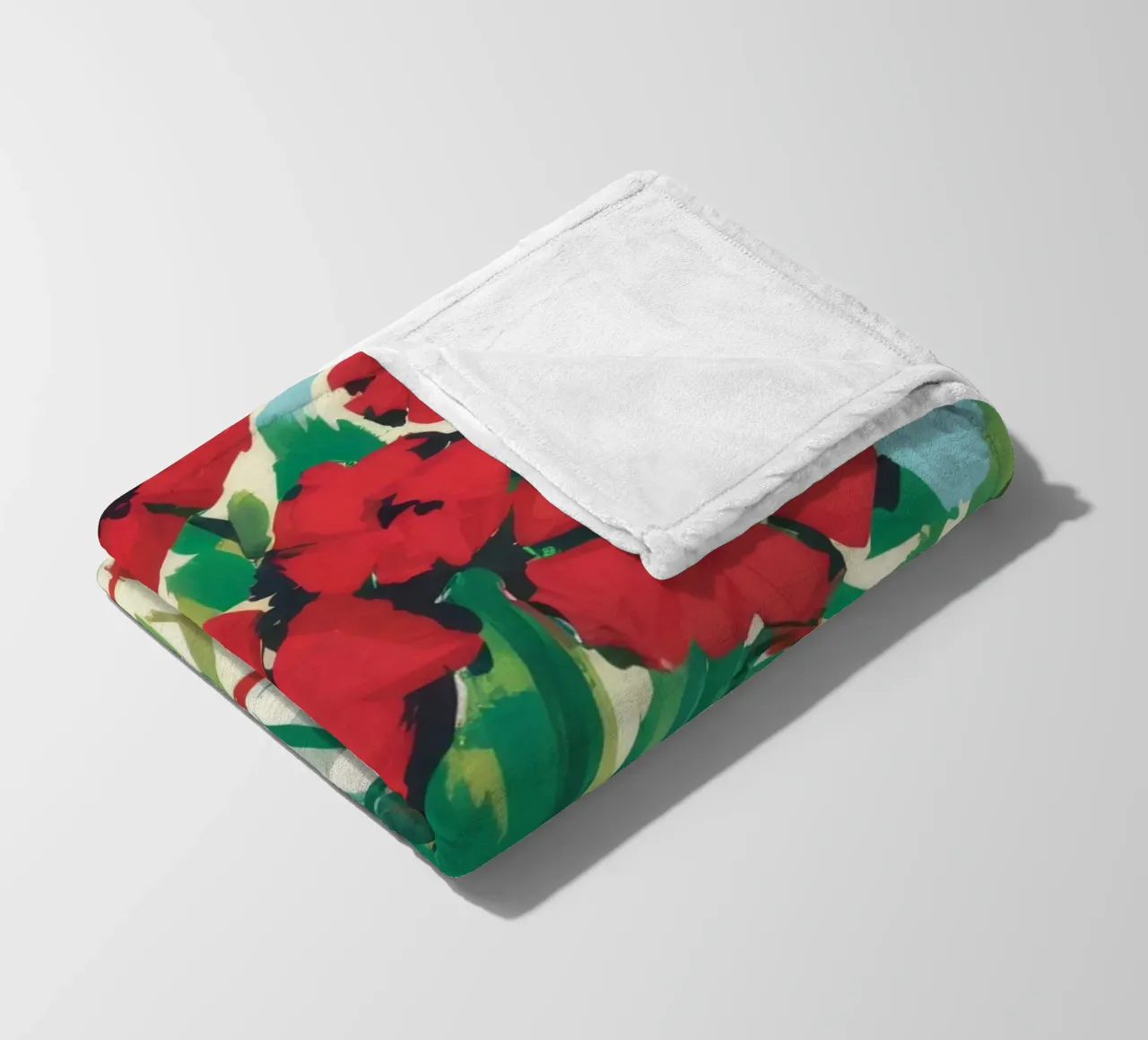 Brezza di papavero cremisi coperta in pile da Tiga Bersama