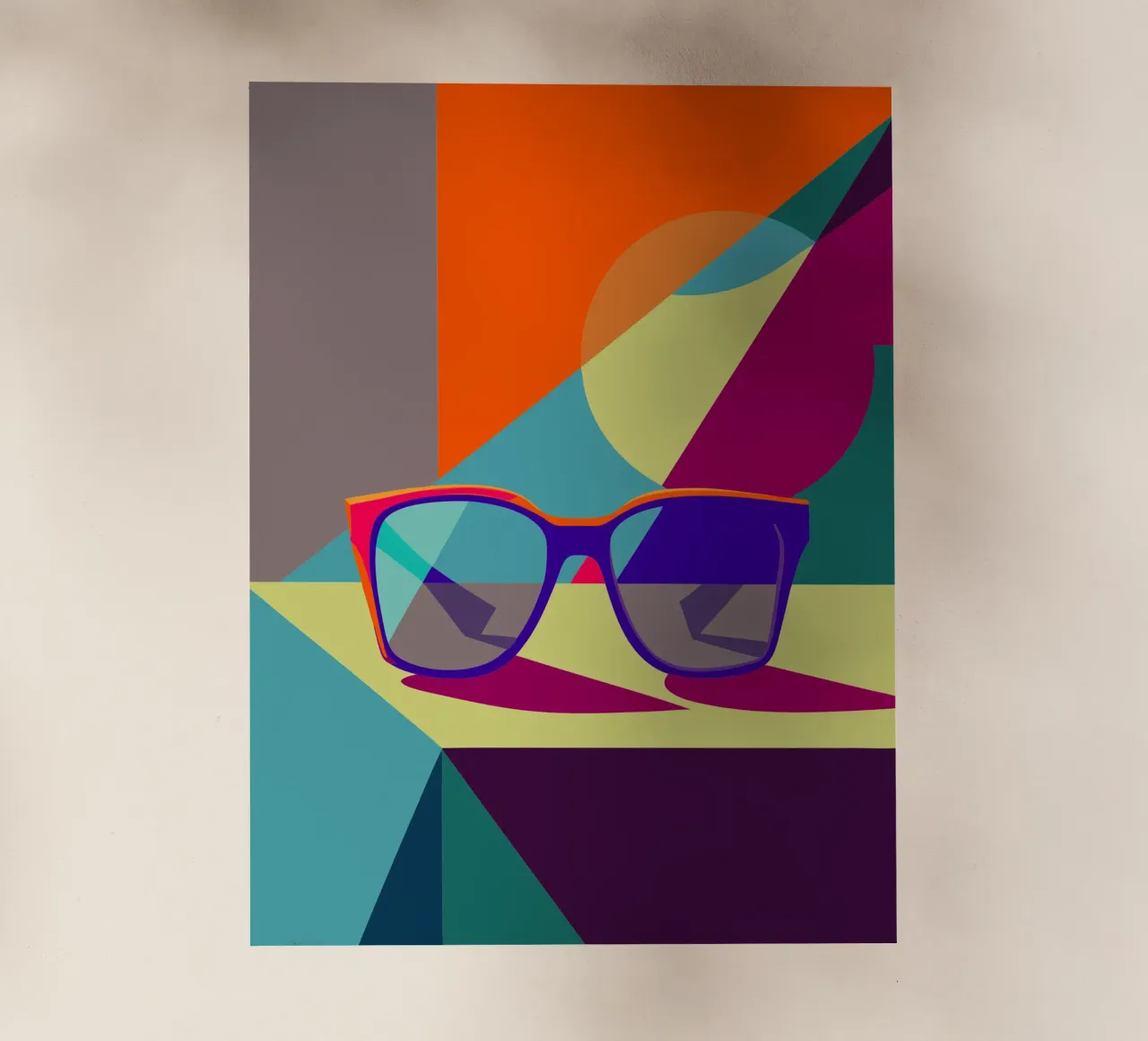 occhiali vettoriali pellicola backlit da zaidza