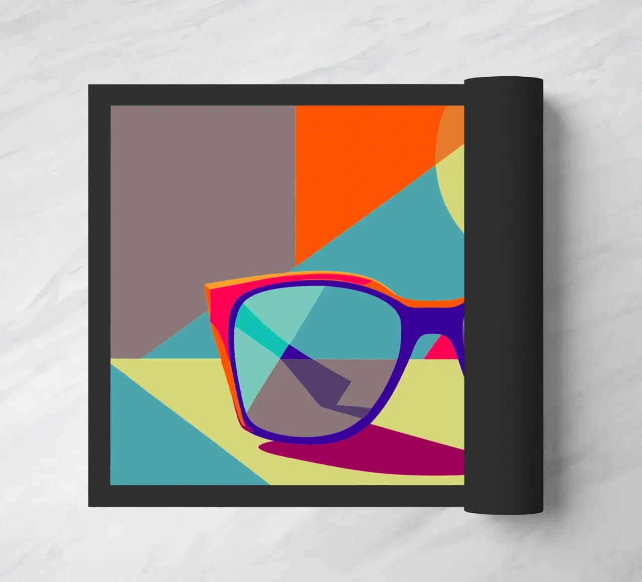 brillenvector deurmat van zaidza