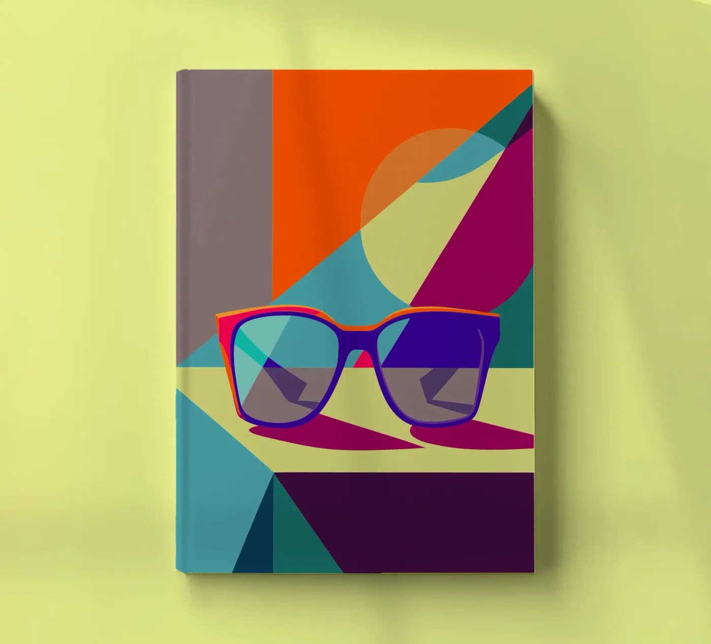 glasses vector notebook by zaidza