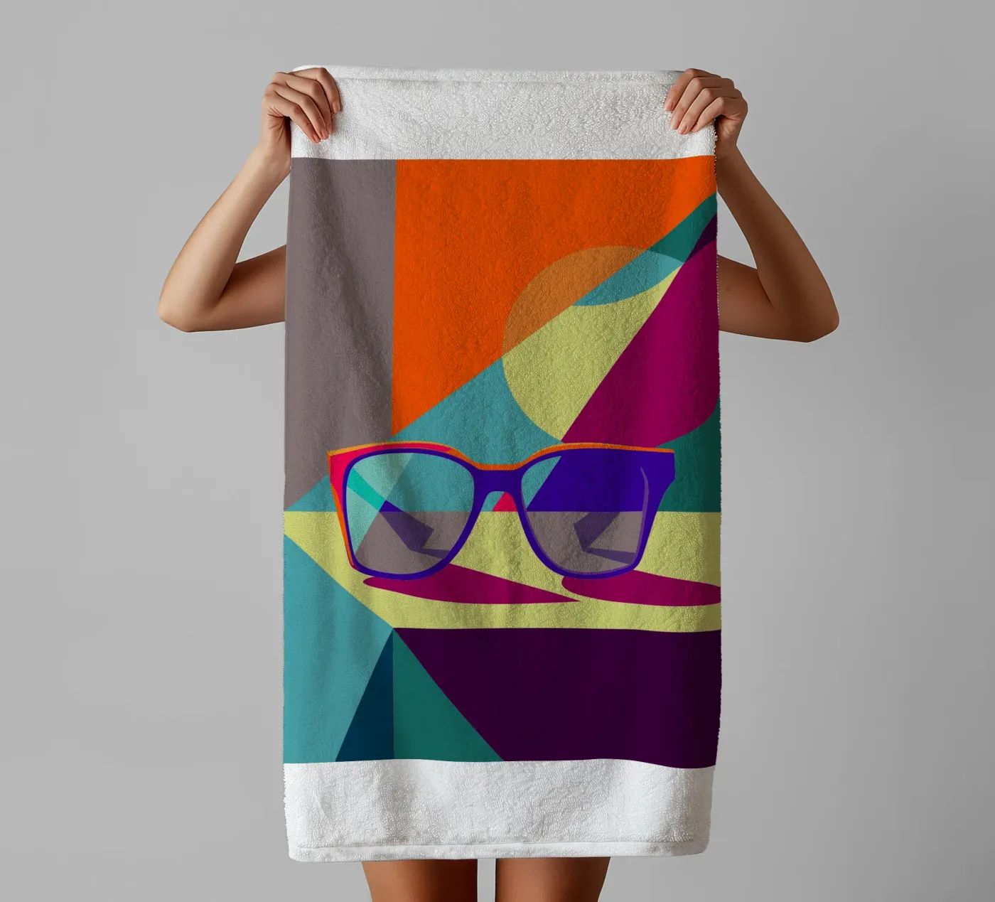 glasses vector towel by zaidza