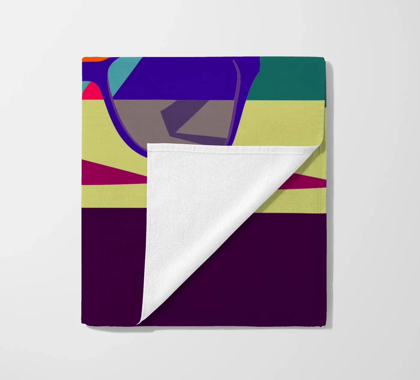 occhiali vettoriali telo mare da zaidza