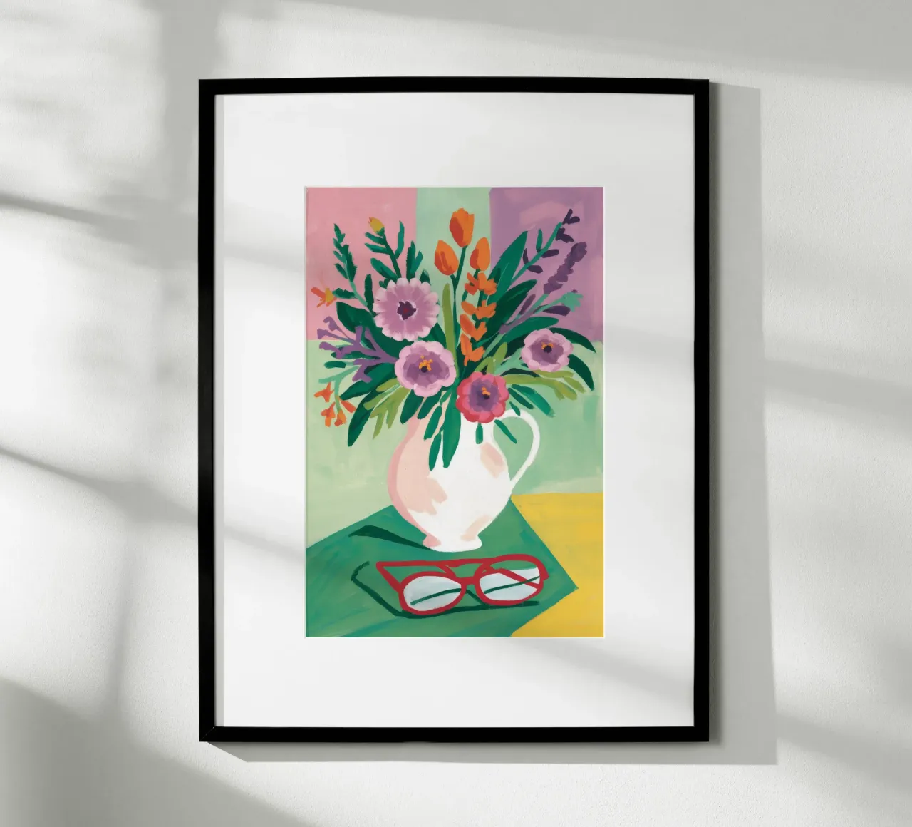 Contemplazione dei fiori in pastello carta hahnemühle da Fable Tempa