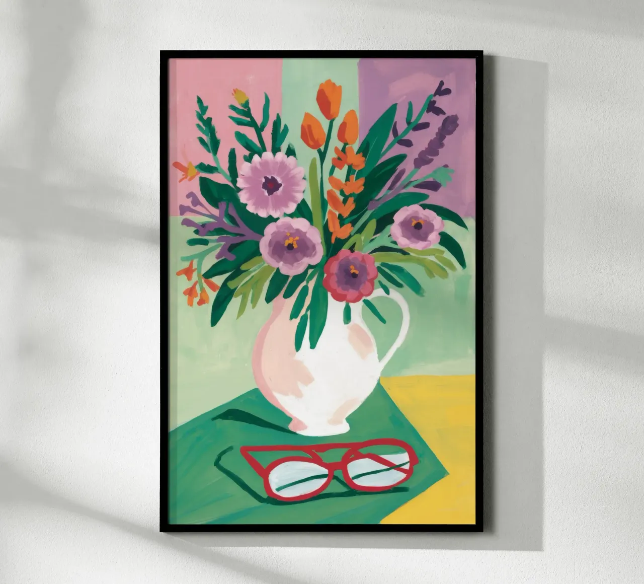 Contemplazione dei fiori in pastello carta hahnemühle da Fable Tempa