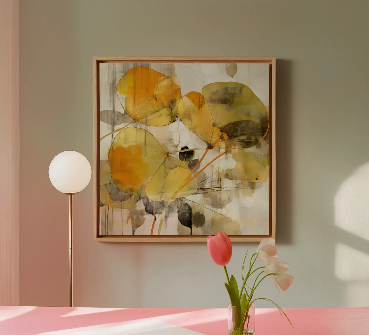 Wall-art by Imagine canvas with Floater frame by Imagine