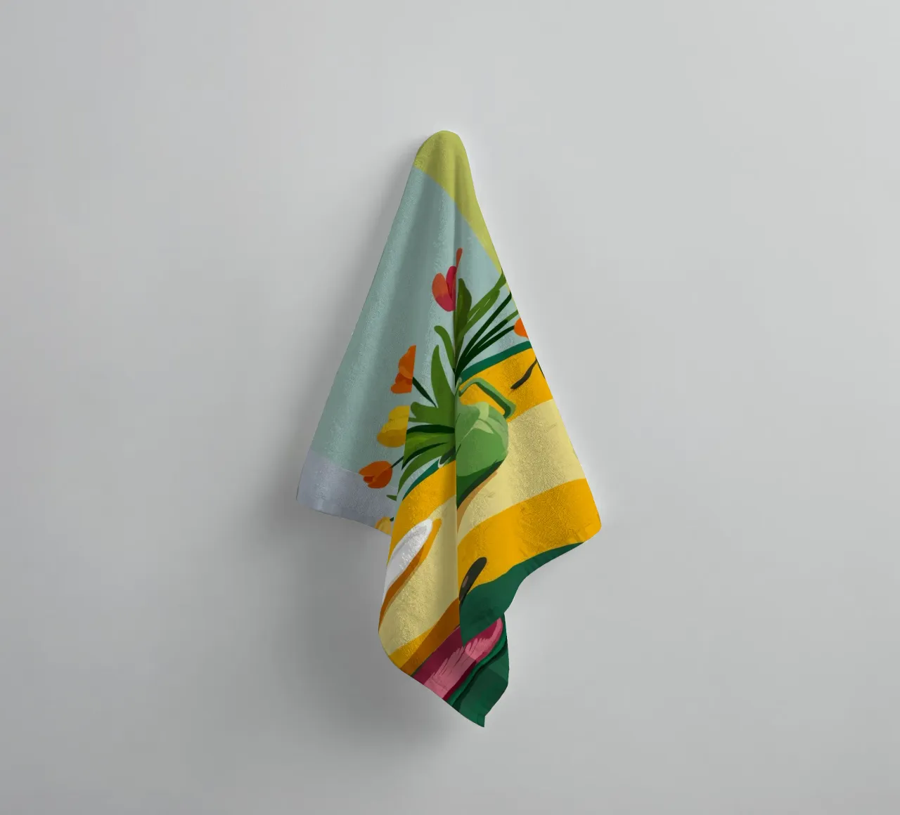 Tulip Table Tranquility towel by Fable Tempa