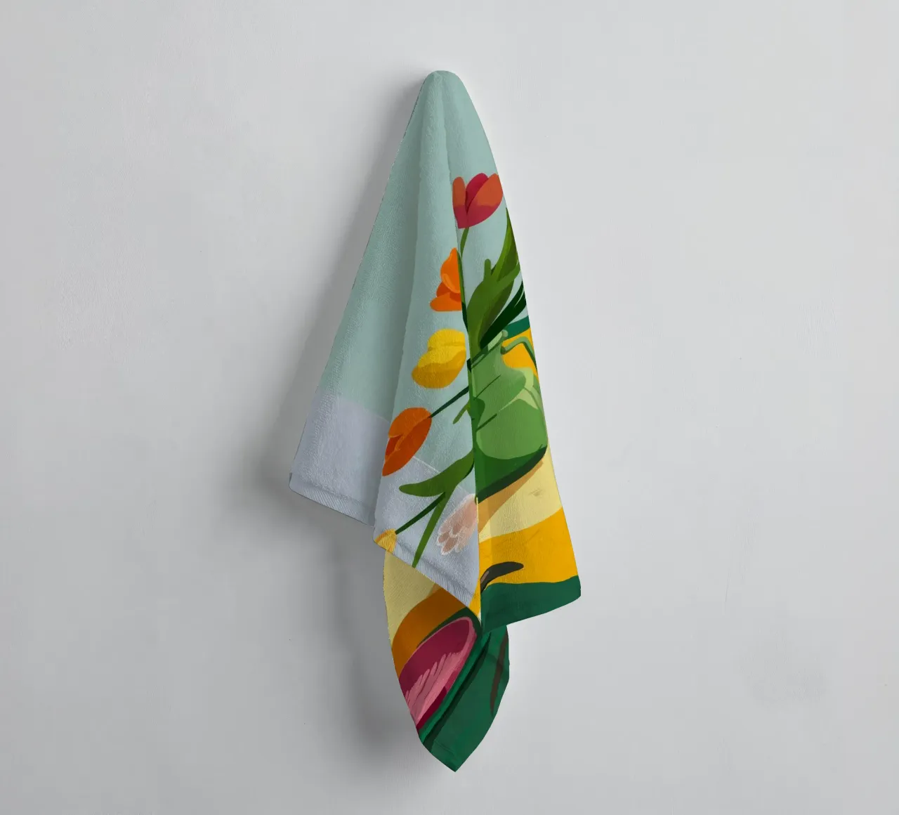 Tulip Table Tranquility towel by Fable Tempa