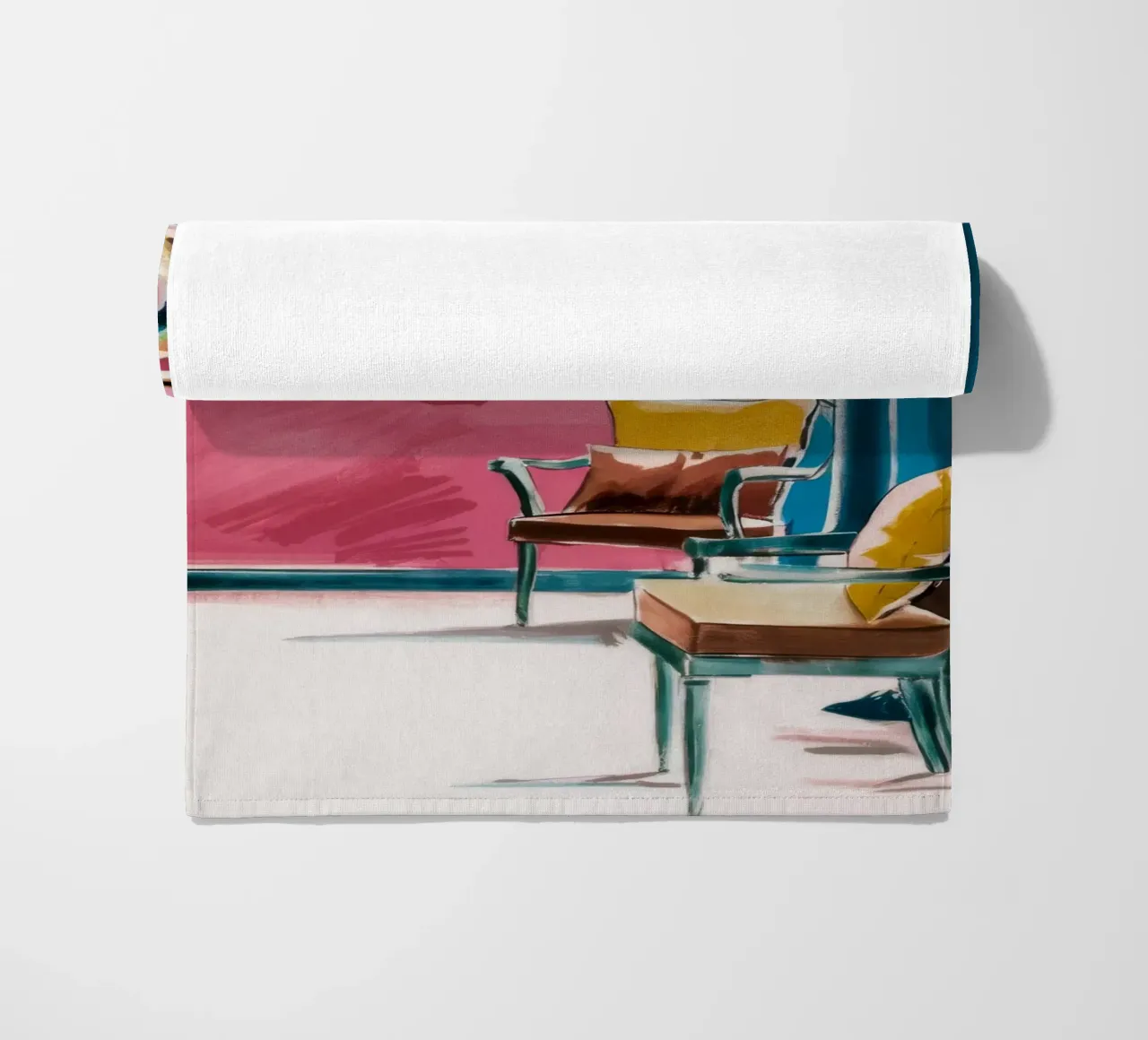 Interno a vortice astratto telo mare da Pan Denim