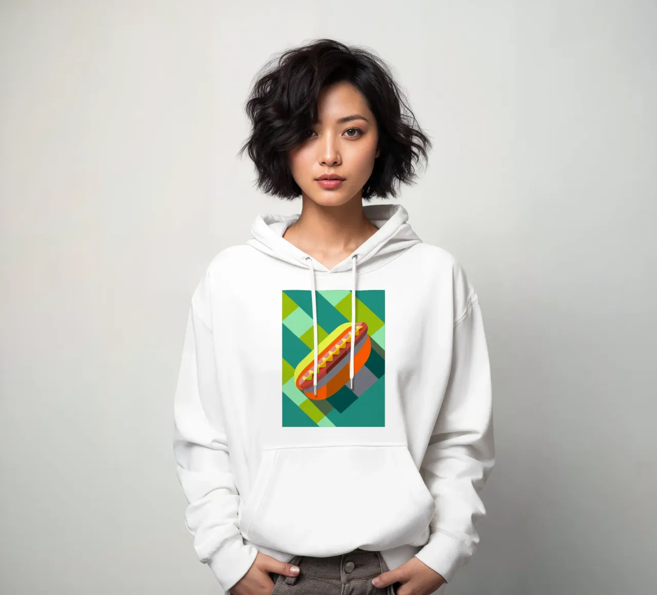 handphone vector illustration sudadera con capucha de zaidza
