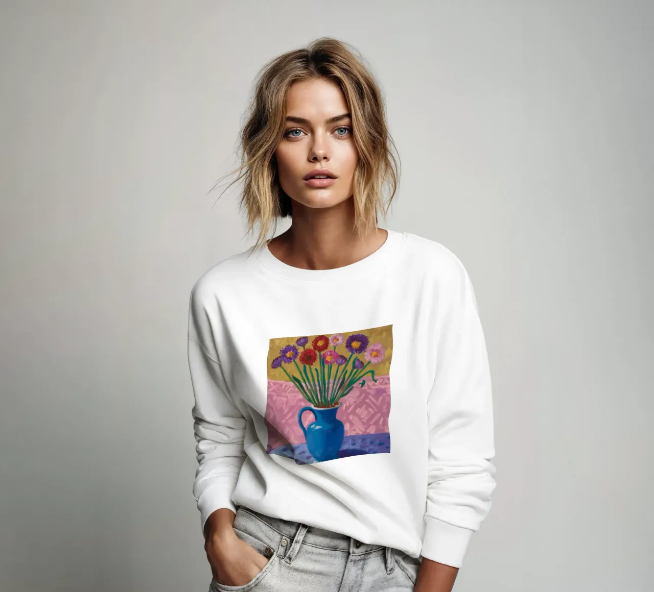Vase en améthyste sweat de Tiga Bersama