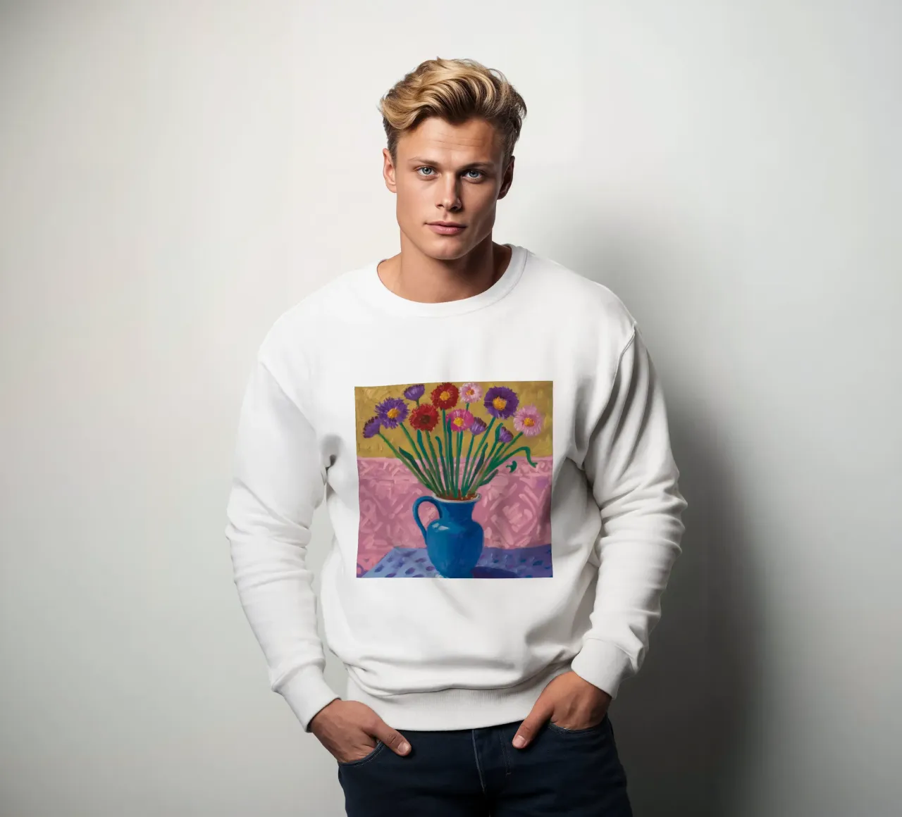 Amethist Vaas Array sweatshirt van Tiga Bersama