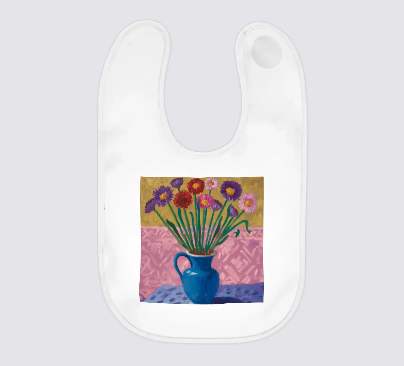Amethyst Vase Array Babylätzchen von Tiga Bersama
