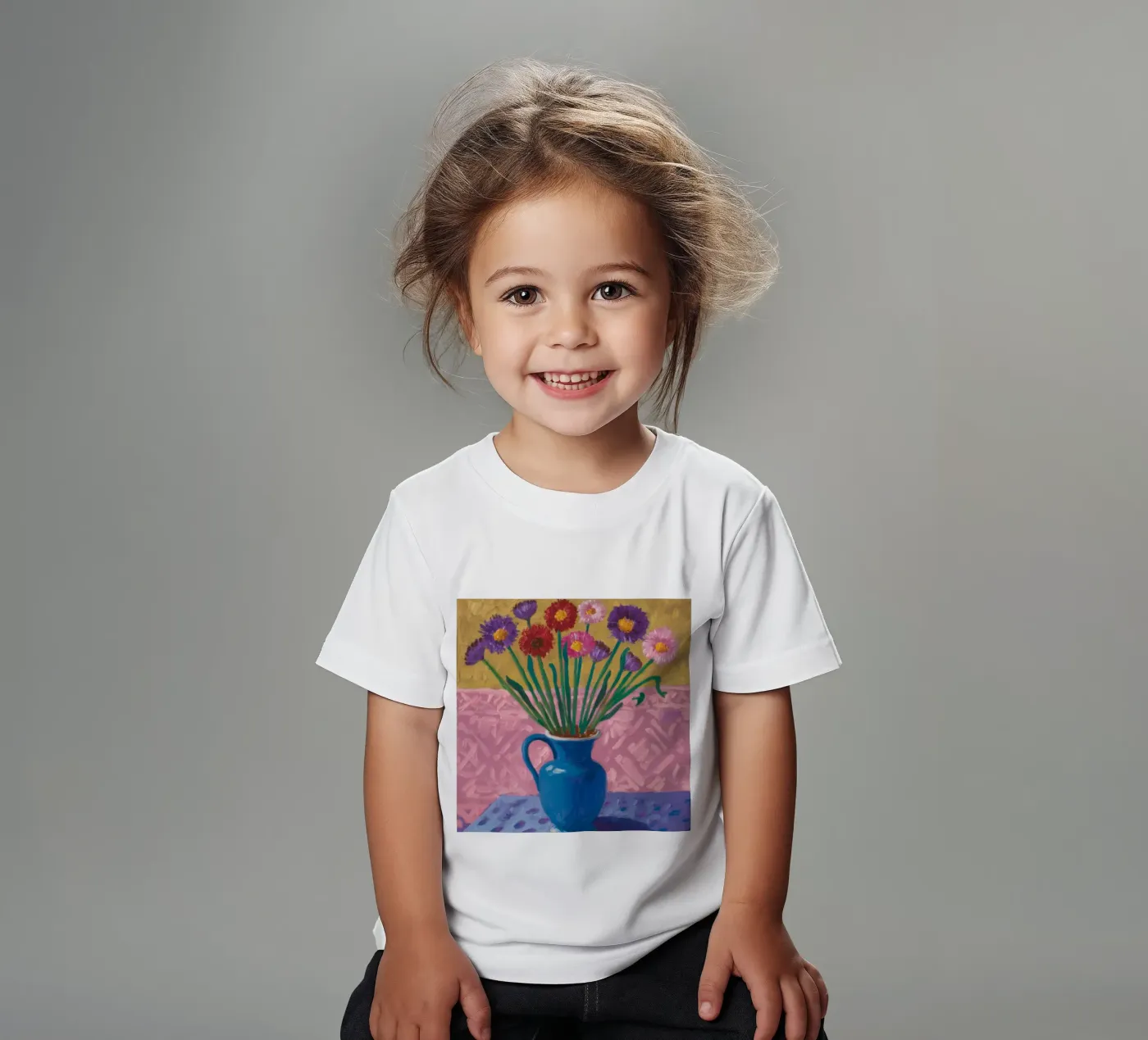 Amethyst Vase Array kinder t-shirt van Tiga Bersama