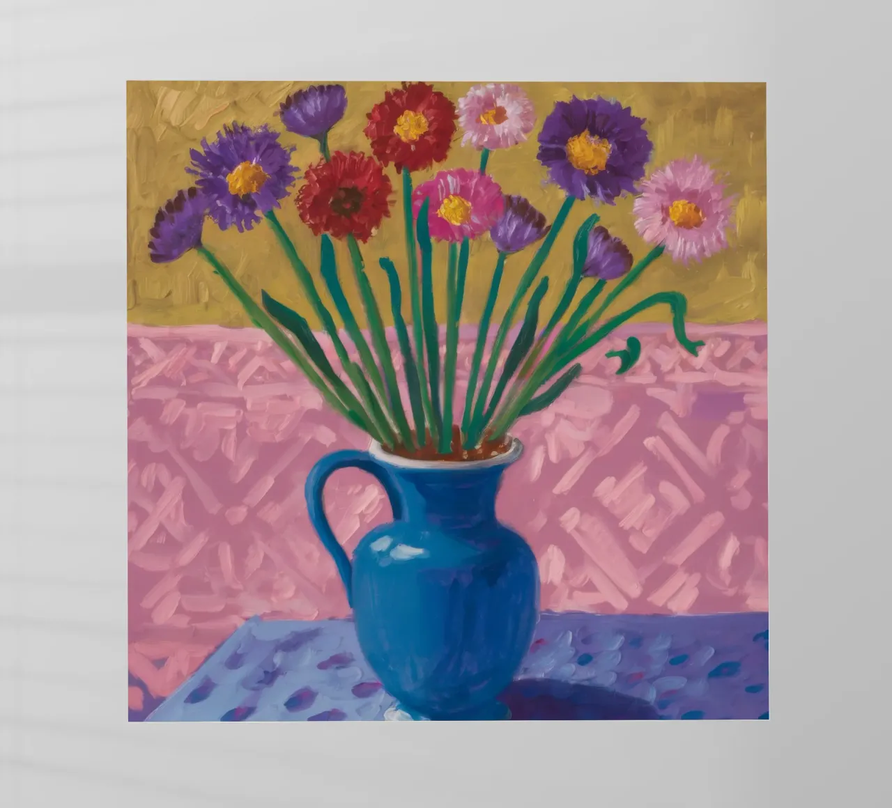 Vaso di ametista pellicola backlit da Tiga Bersama