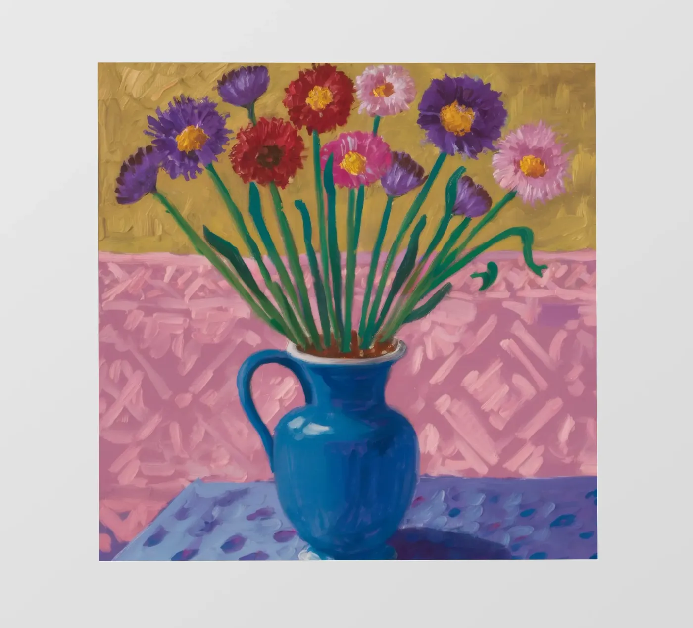 Amethist Vaas Array fotobehang van Tiga Bersama