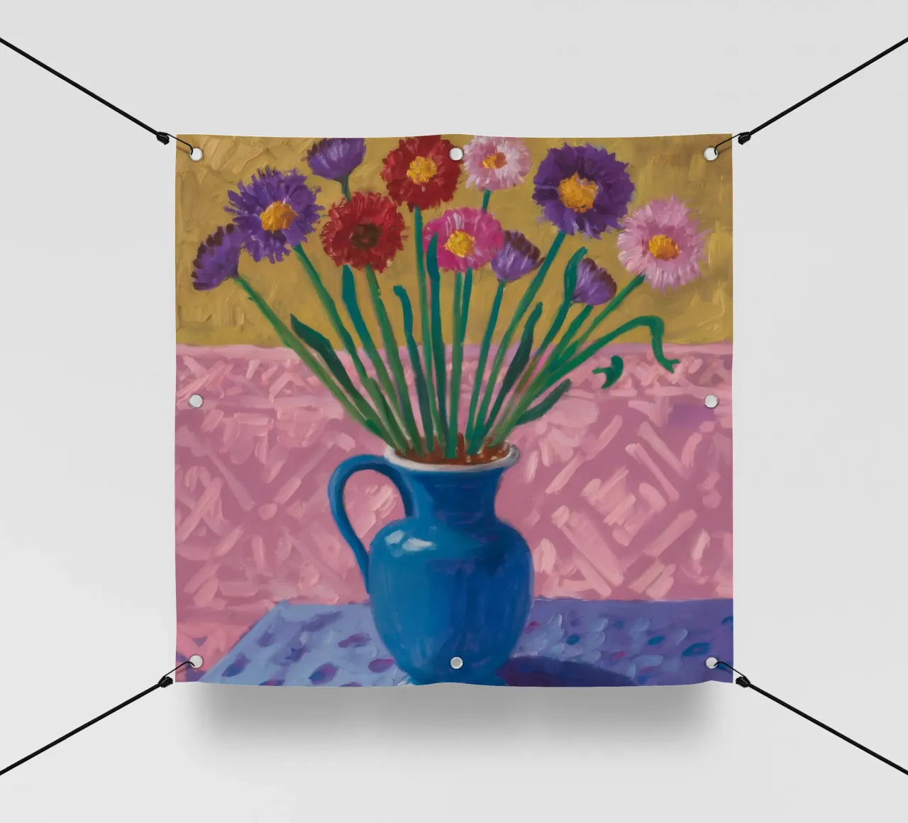 Amethyst Vase Array PVC Plane von Tiga Bersama