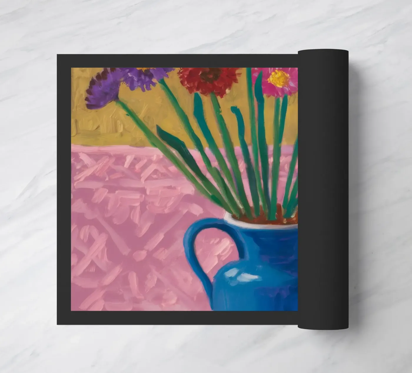 Amethyst Vase Array doormat by Tiga Bersama