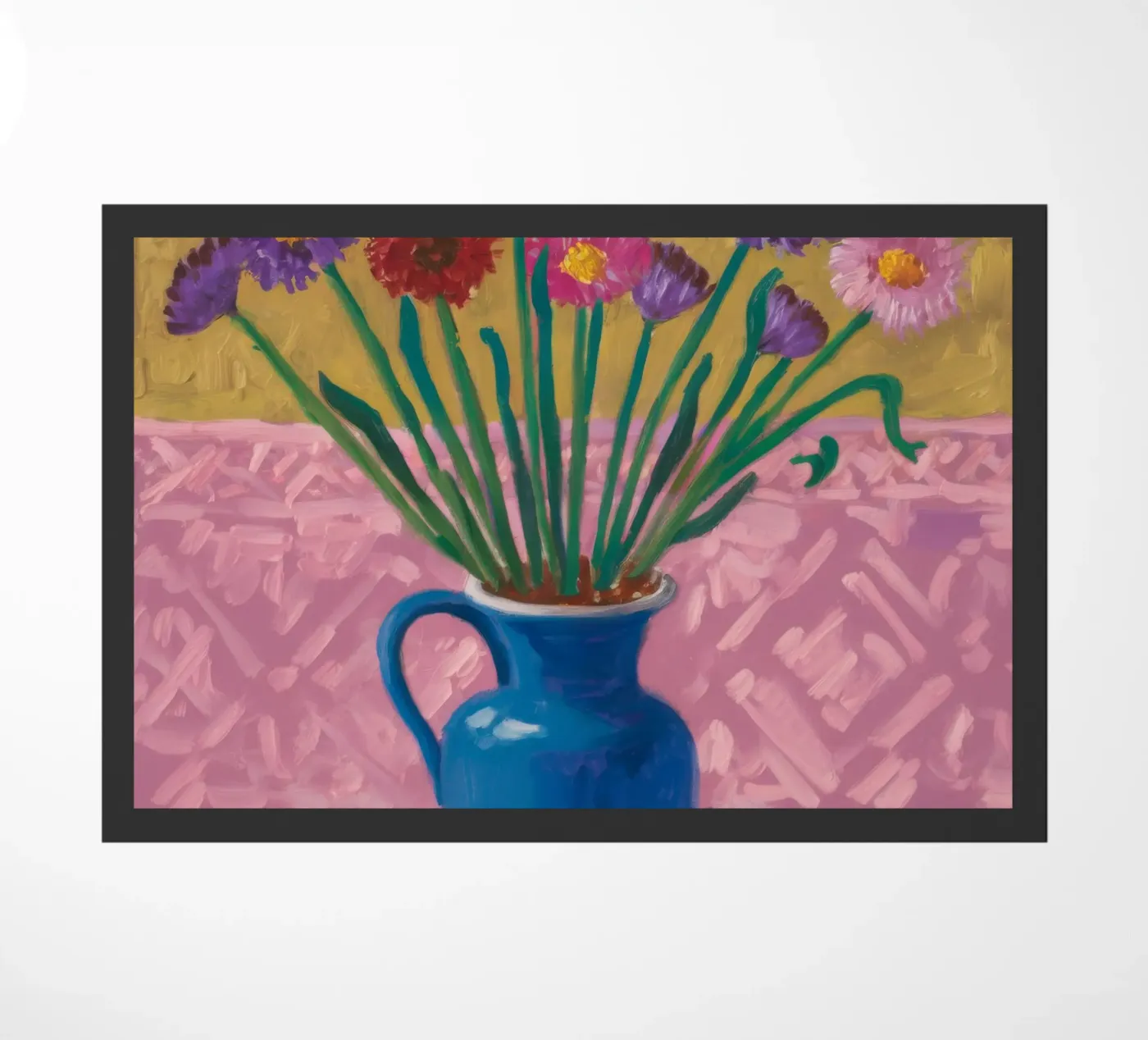 Amethyst Vase Array doormat by Tiga Bersama