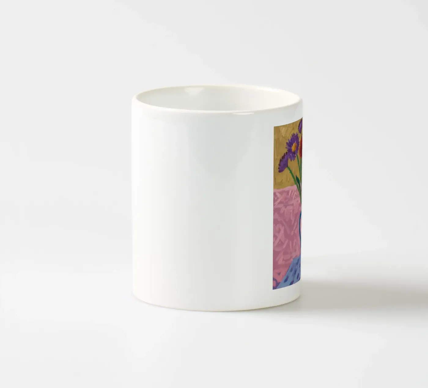 Amethyst Vase Array ceramic mug by Tiga Bersama
